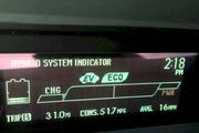 Prius Dashboard English With Miles