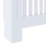 Radiator Cover White 78 cm Image 7