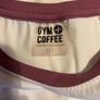 Gym and Coffee White and Purple T Shirt - Size S Image 4