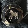 Hoya Tokyo Crystal set of 2 intaglio horse plates Image 9