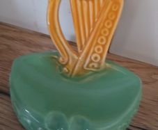 Vintage Arklow Harp Shaped Ashtray