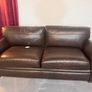 Stunning 3+2 Real Leather Sofa Set  Fully Refurbi Image 3
