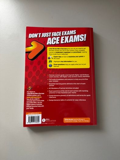 Less Stress More Success Biology Revision Book