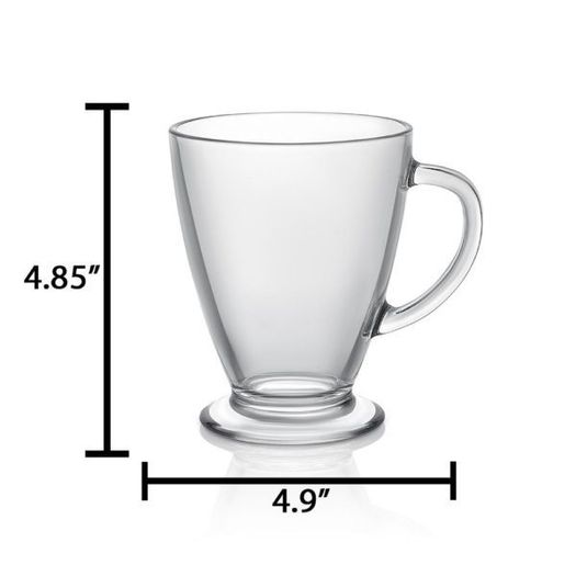 JoyJolt Declan Coffee Mugs 470ml - Set of 6