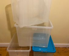 plastic storage box