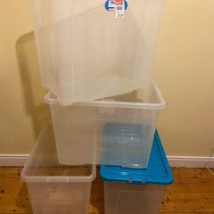 plastic storage box