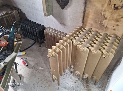 Cast iron radiators
