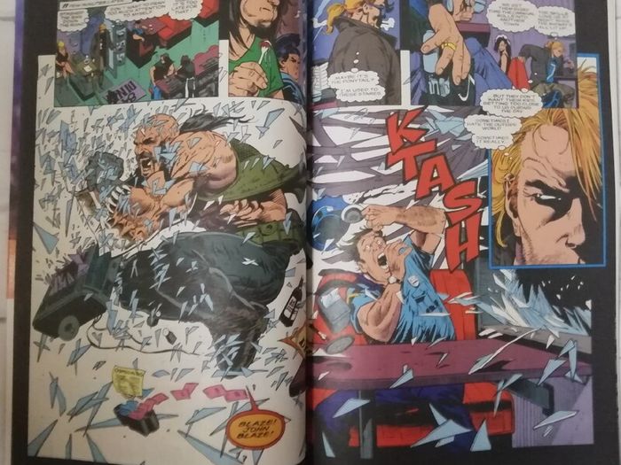 Ghost Rider / Blaze: Spirits Of Vengeance #3 1st Appearance Skinner (1992)