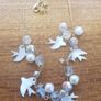 Vintage Delicate Dove Necklace Image 6