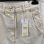 Mango cream denim skirt Image 6