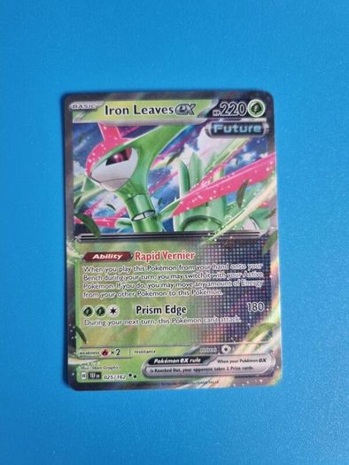 Iron Leaves Ex (025) Temporal Forces Pokemon Card