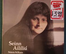 Noirin Ni Riain - Seinn Aililiu Vinyl LP (1978) Gael Linn Irish Language Folk Trad EX+