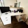 Custom-designed brass desk Image 2
