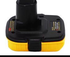 Battery Adapter DCA1820 for Dewalt 18V Tools Convert Dewalt 20V Lithium Battery for DC9096 DE9098 DE9096 with USB