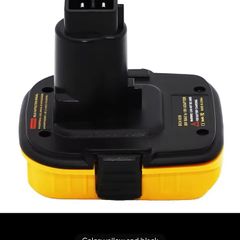 Battery Adapter DCA1820 for Dewalt 18V Tools Convert Dewalt 20V Lithium Battery for DC9096 DE9098 DE9096 with USB