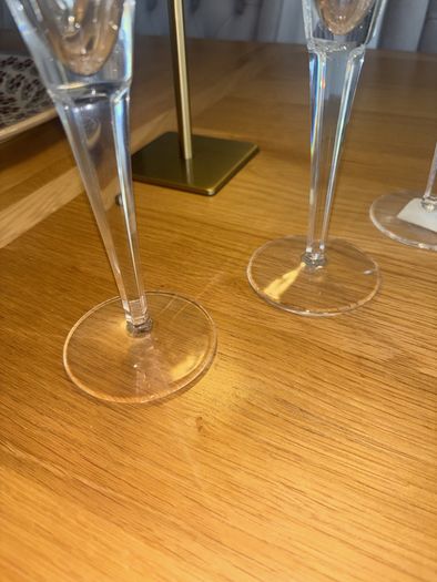 Complete Set of 8 Waterford Crystal Millenium Toasting Flutes