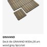 garden wooden tiles Image 3
