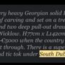 High value Georgian Rosewood Table (rare) Image 3