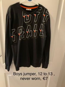 Boys jumper 12 to 13