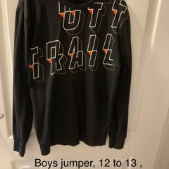 Boys jumper 12 to 13