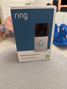 Brand New Ring Battery Video Doorbell Pro +Chime +Extra Battery