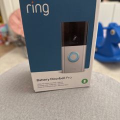 Brand New Ring Battery Video Doorbell Pro +Chime +Extra Battery