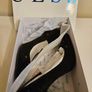 GUESS FLPAD4SUE08 high heels courts shoes nlack suede with metal studs RRP 150e 4.5 UK NEW & BOXED bank holiday sale Image 3