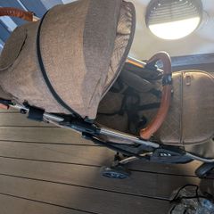 Single Buggy _ amababy brown color_superlight weight