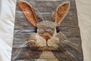 Rabbit cushion cover