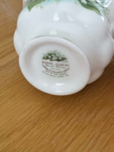 Royal Albert flower of the month May and August