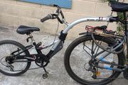 Trailer bike with gears