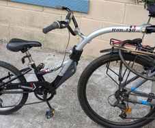 Trailer bike with gears