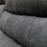 Roma Plus Grey Fabric Wireless Charging Recliner Sofa Image 7