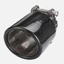 Car Exhaust tip, Carbon Fiber, 74-79mm Image 9