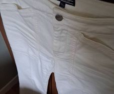 Tommy Hilfiger Cream Flared Jeans Size 10