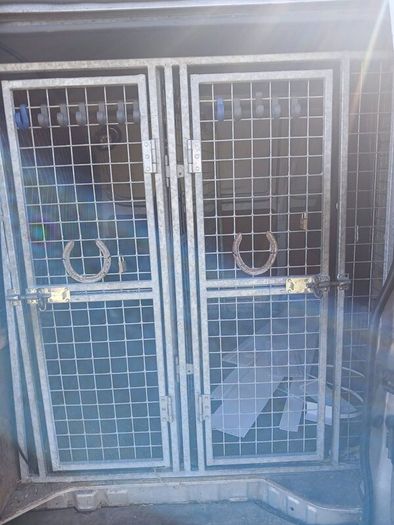 Kennels for a hiace van