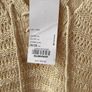 Evans ladies poncho shawl fringed wheat colour plus size Image 3
