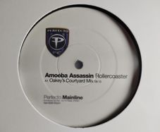 Amoeba Assassin  - Rollercoaster - Perfecto Records - 2x12" Promo - QUALITY Oldskool TRANCE!