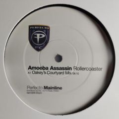 Amoeba Assassin  - Rollercoaster - Perfecto Records - 2x12" Promo - QUALITY Oldskool TRANCE!