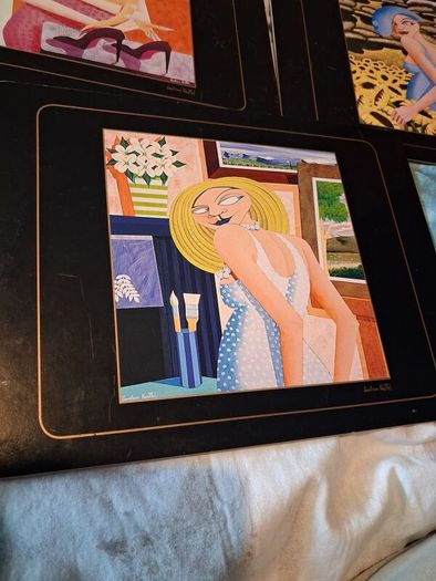 Set of 7 Jonathan Knuttel tablemats