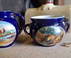 Pikes peak sugar & cream souvenir set