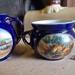 Pikes peak sugar & cream souvenir set
