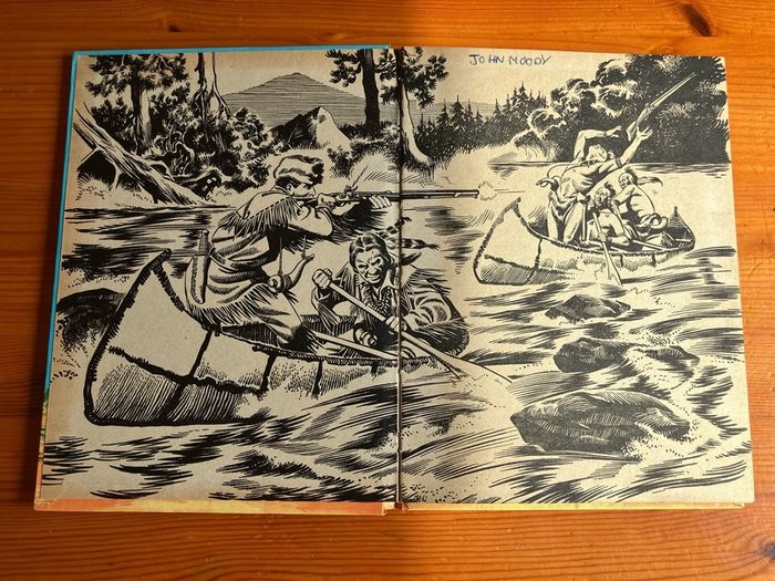 Vintage annual: 'Hawkeye And The Last of the Mohicans'