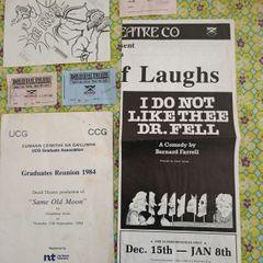 Early 1980s Druid Lane Theatre Memorabila