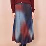 LA FEE ATELIER Pleated Circle Skirt Size 12 Image 3