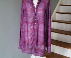 Pull & Bear purple shirt, Size L