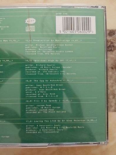 (Artificial Intelligence) CD - Electronic Listening Music From Warp