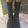 New MamZelle Suede Leather Boots, Size 41 Image 8