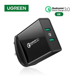 Ugreen QC 3.0 Dual USB Fast Charger 36W Wall Charger UK Plug (Brand New/Warranty)
