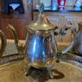 Tray/tea/coffee/sugar Milk Pots (silver Plated). Image 2